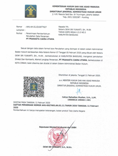 Legalitas Bumi Pustaka
